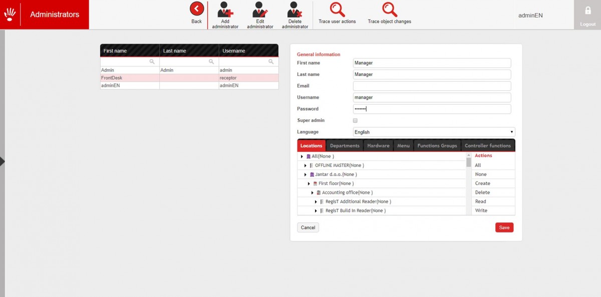 Codeks AC Administrators