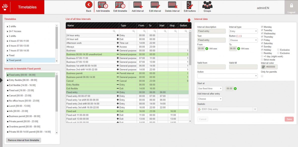 Codeks TA Kit Timetables